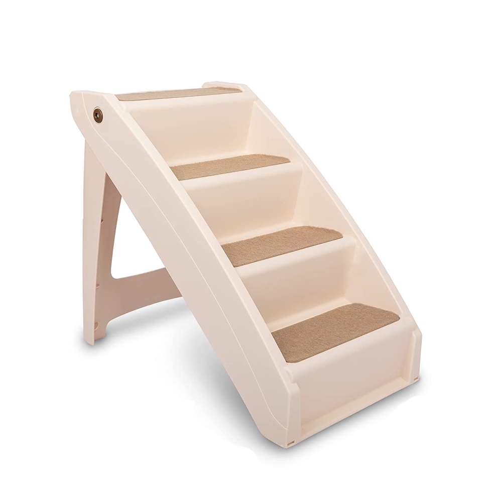 Folding Dog Stairs - Pet Steps Extra Large / Tan: image 11