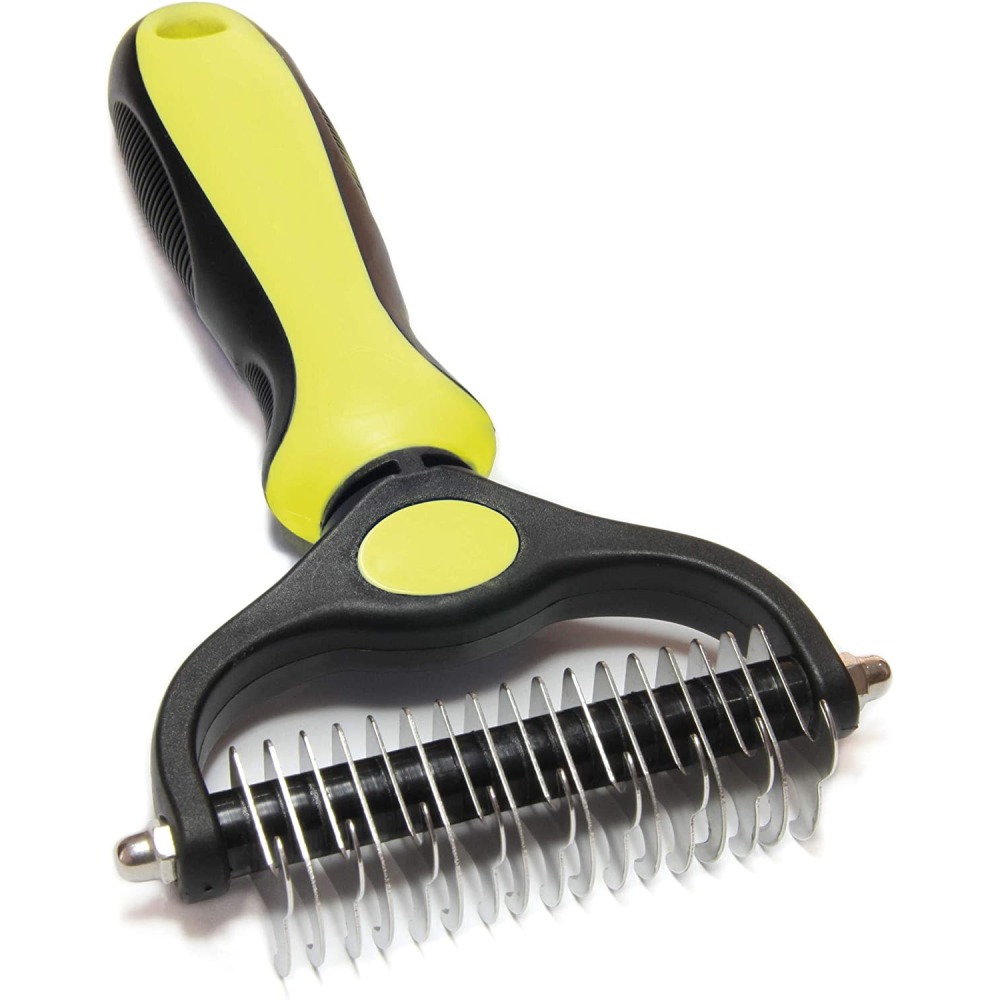 Pet Grooming Brush - White