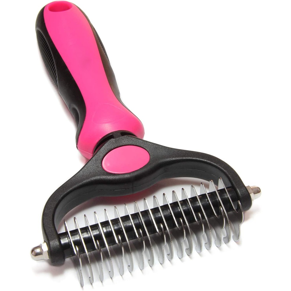 Pet Grooming Brush - White