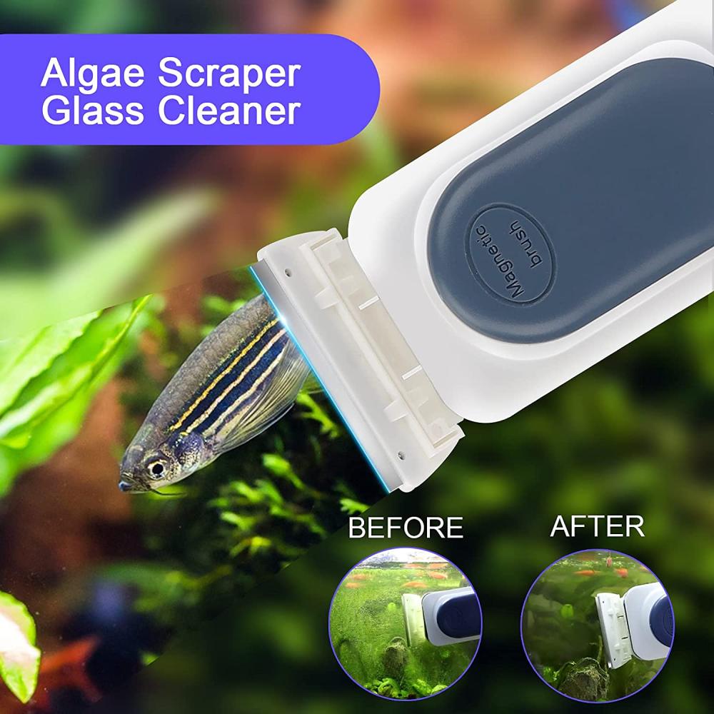 Fish Tank Magnetic Cleaner Brush
